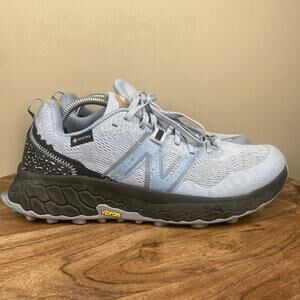 New Balance FreshFoam Hierro V7 Womens Blue Size 8.5 Goretex Trail Running Shoes
